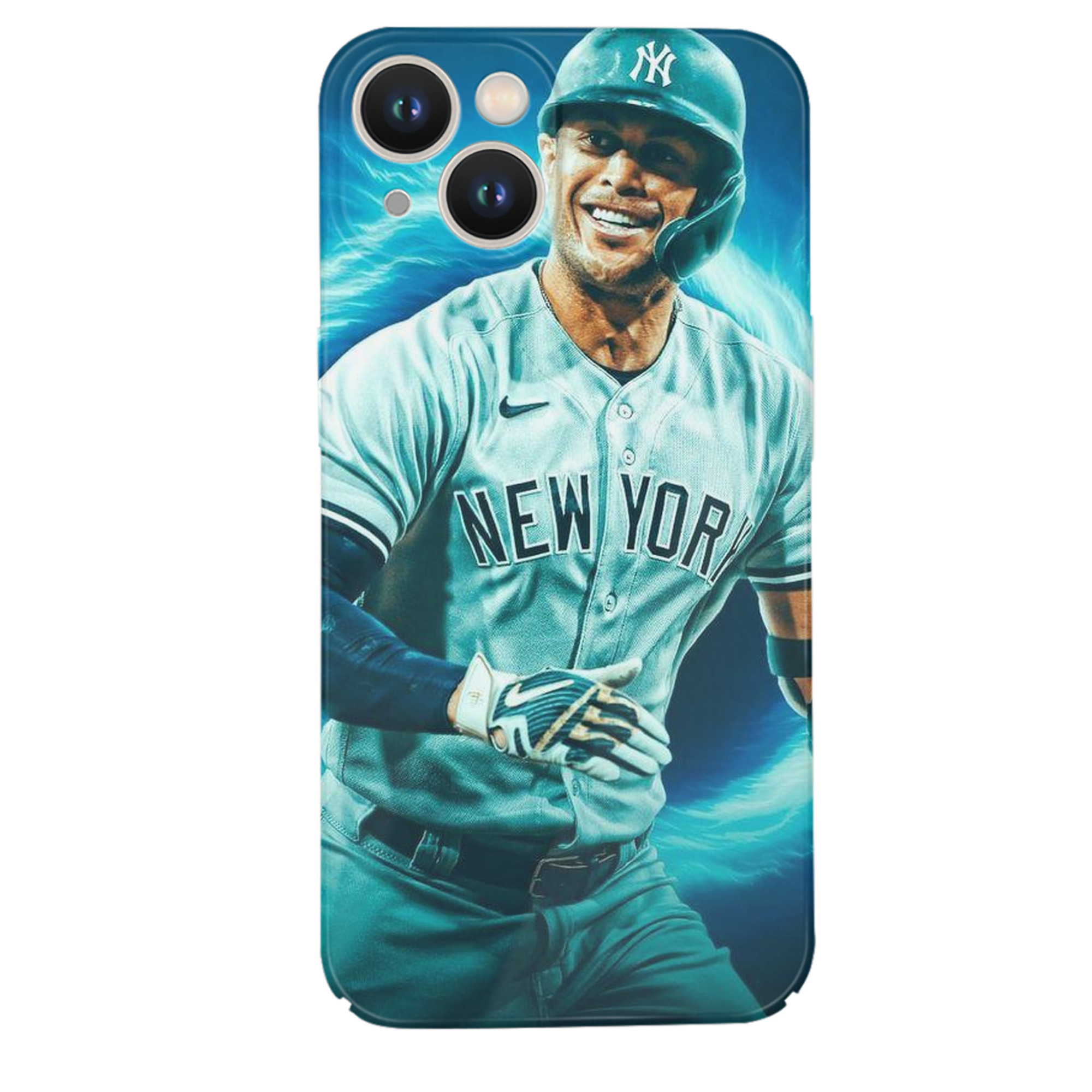 Giancarlo Stanton 35 IPhone 14 Series Full-Cover Hard Case – Shockproof With Raised Camera Protection – Precise Cutouts, Wireless Charging Compatible – Durable, Anti-Yellowing, Easy To Clean